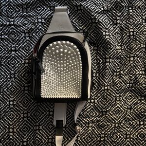 Christian Louboutin Black and White Belt Bag